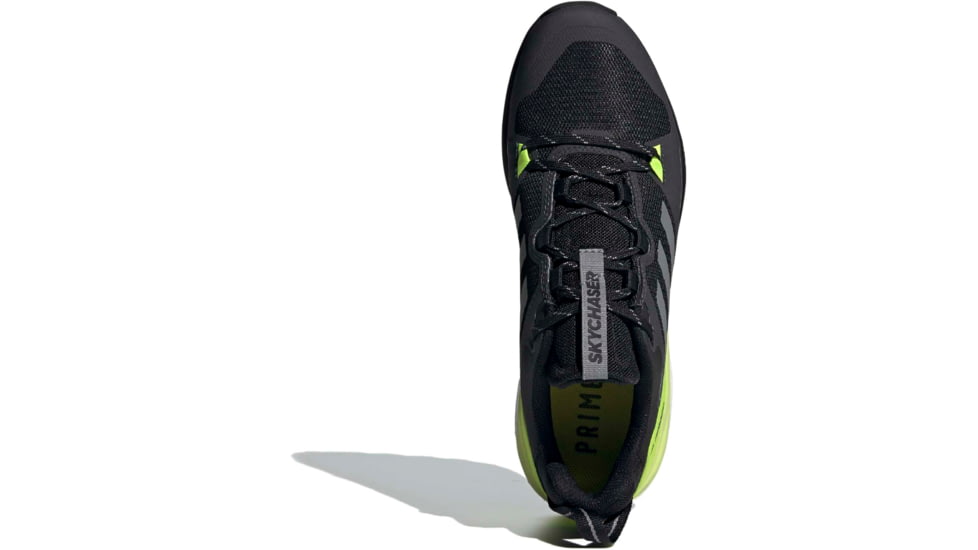 Adidas Terrex Skychaser 2 Shoes - Men's, Core Black/Ftwr White/Solar Yellow, 12.5, FW2923-001-12.5