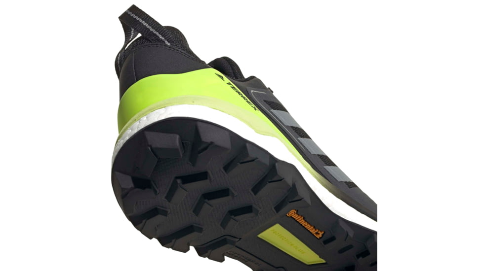 Adidas Terrex Skychaser 2 Shoes - Men's, Core Black/Ftwr White/Solar Yellow, 12.5, FW2923-001-12.5