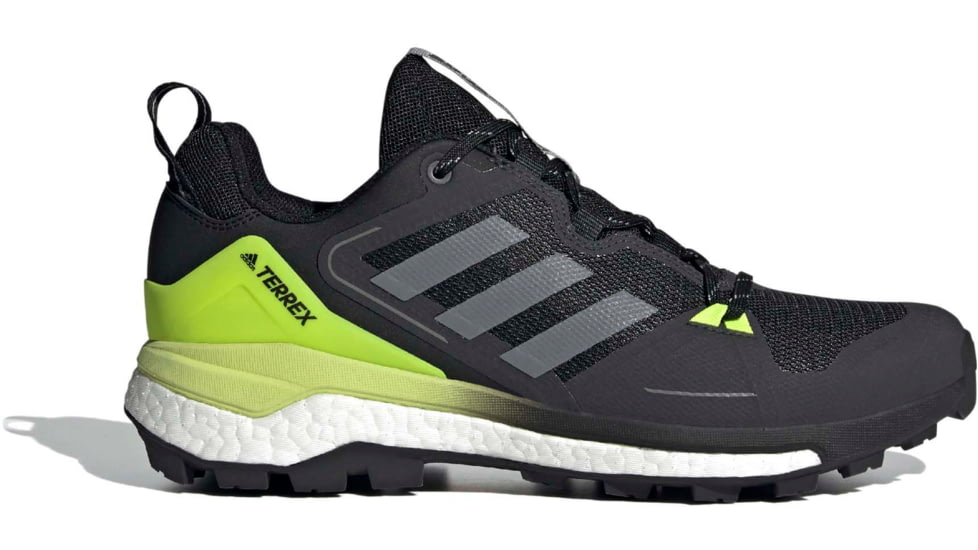 Adidas Terrex Skychaser 2 Shoes - Men's, Core Black/Ftwr White/Solar Yellow, 12.5, FW2923-001-12.5