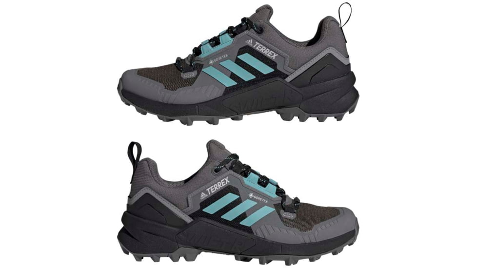 Adidas Terrex Swift R3 GTX Hiking Shoes - Women's, Grey Five/Mint Ton/Core Black, 6.5, GZ3046-6.5