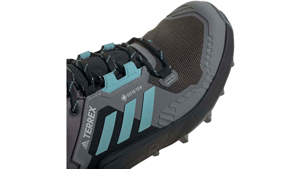 Adidas Terrex Swift R3 GTX Hiking Shoes - Women's, Grey Five/Mint Ton/Core Black, 6.5, GZ3046-6.5