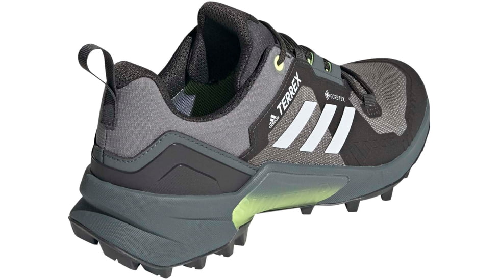 Adidas Terrex Swift R3 GTX Shoes - Women's, Grey Three/Halo Silver/Hi-Res Yellow, 10, FW2781-036-10