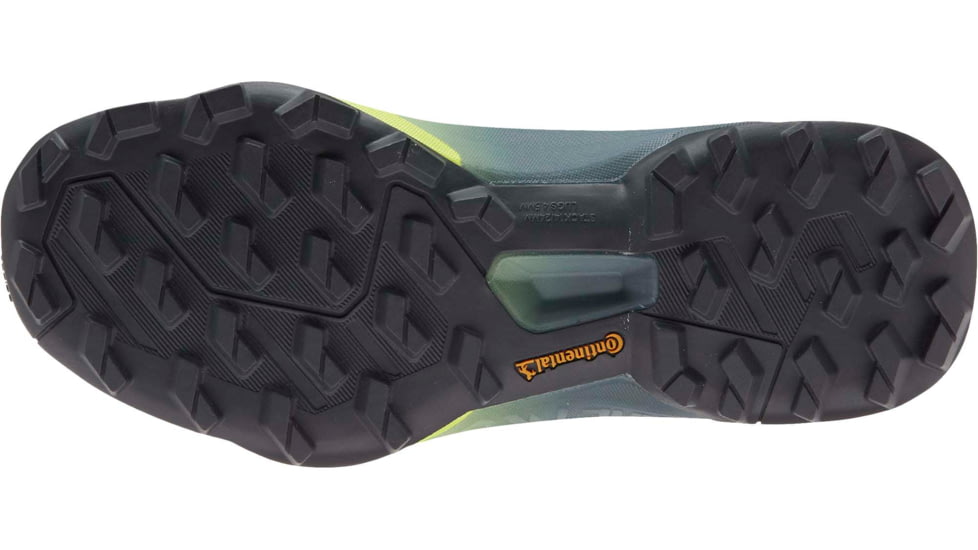 Adidas Terrex Swift R3 GTX Shoes - Women's, Grey Three/Halo Silver/Hi-Res Yellow, 10, FW2781-036-10