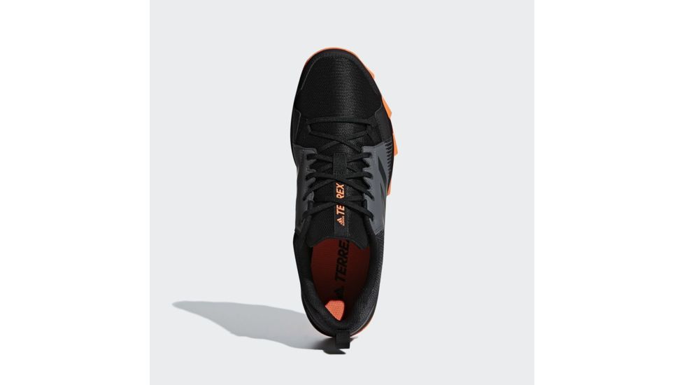 Adidas Terrex Tracerocker Trail Running Shoe - Men's, Black/Carbon/Hi-Res Orange, 9, AC7948-9