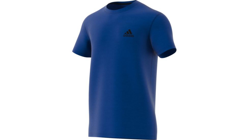 Adidas Terrex Ultimate  Men's Short Sleeve Tee, Col. Royal/Colored Heather, Small, BP9737-S