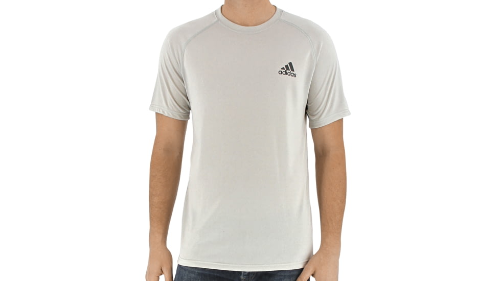 Adidas Terrex Ultimate Short Sleeve Tee - Men's-LGH Solid Grey/Black-Small