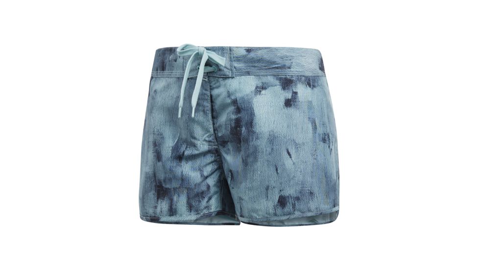 Adidas Terrex Voyager Parley Women's Short, Blue Spirit/Raw Steel, Large, CG2505-L