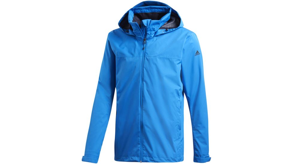 Adidas Terrex Wandertag Jacket, AP - Mens, Shock Blue, Medium, CY8851-M