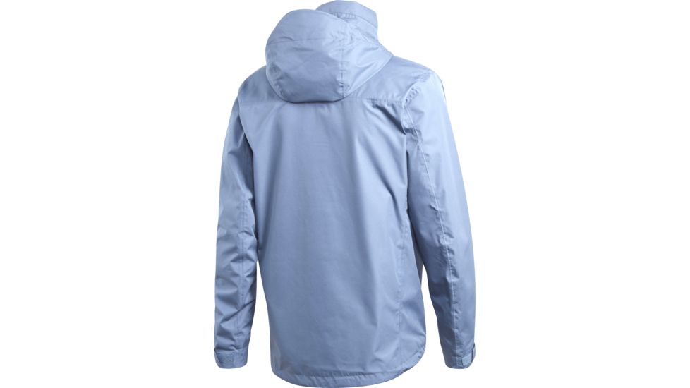 Adidas Terrex Wandertag Mens Rain Jacket, Raw Steel, 2XL, CV7057-2XL