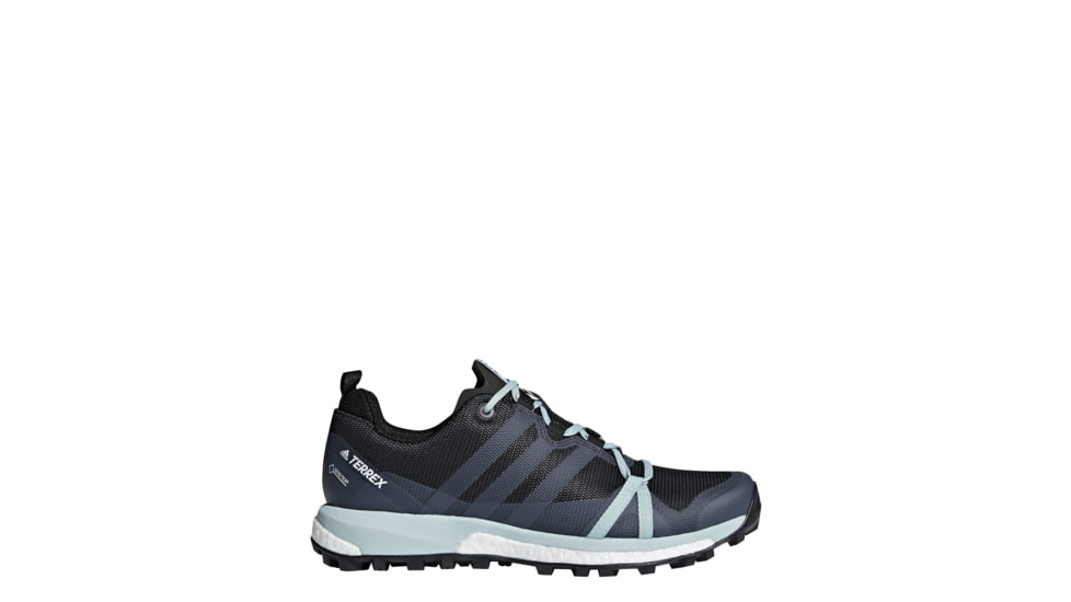 Adidas Terrex Women's Terrex Agravic GTX Trailrunning Shoes, Carbon/Grey Three/Ash Green, 5 US, CM7648-5