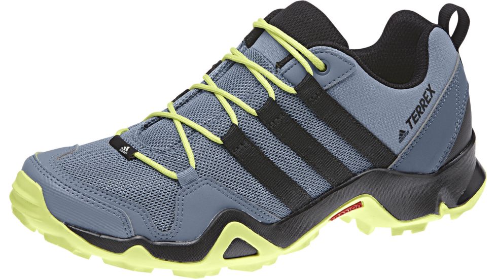 Adidas Terrex Women's Terrex AX2R Hiking Shoes, Raw Grey/Black/Semi Frozen Yellow, 6 US, CM7721-6