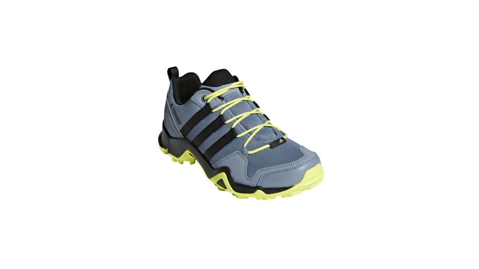 Adidas Terrex Women's Terrex AX2R Hiking Shoes, Raw Grey/Black/Semi Frozen Yellow, 5 US, CM7721-5