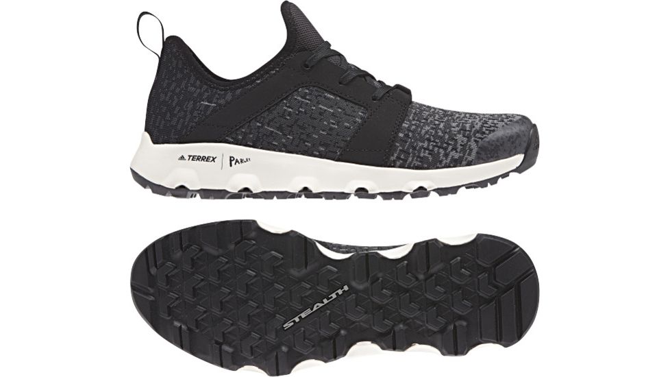 Adidas Terrex Women's Terrex ClimaCool Voyager Sleek Parley Shoes, Black/Grey Four/Chalk White, 5 US, DB0910-5
