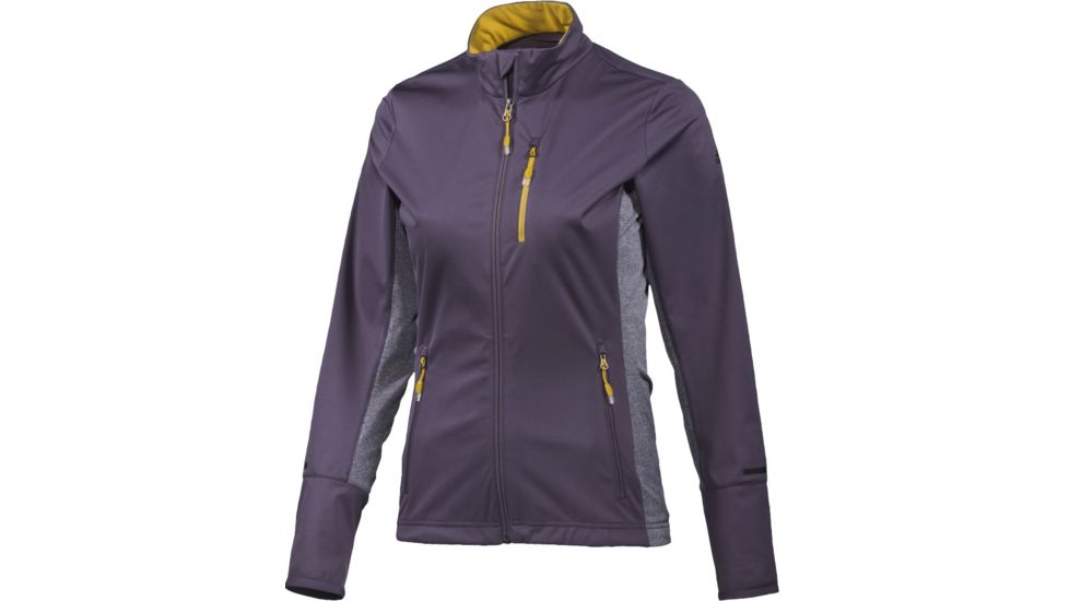 Adidas Terrex Xperior Jacket - Women's-Ash Purple/Raw Ochre-Small