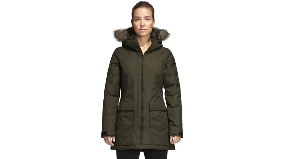 Adidas Terrex Xploric Parka - Women's, Night Cargo, Extra Small, CY8600-XS