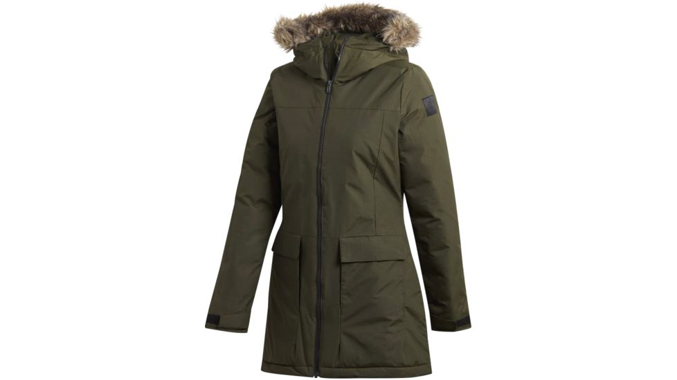 Adidas Terrex Xploric Parka - Women's, Night Cargo, Extra Small, CY8600-XS