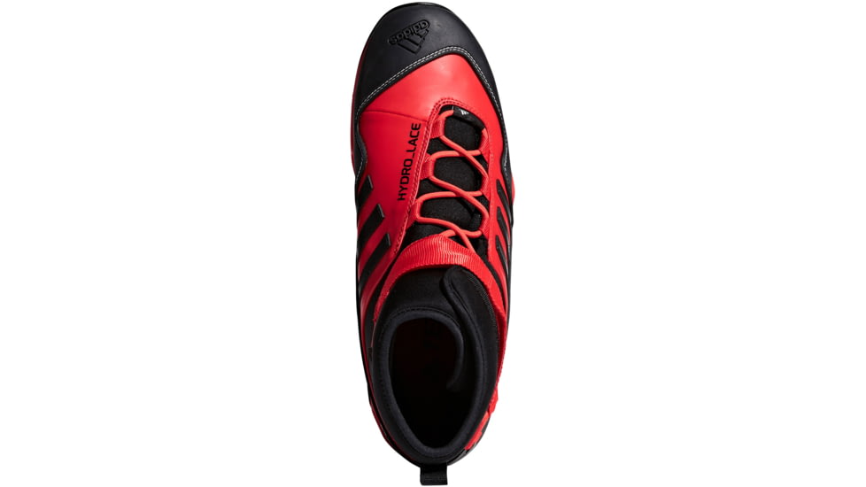 Adidas Terrex Hydro Lace Hiking Shoes - Mens, Hi-Res Red/Core Black/Chalk White, 6, CQ1755-6