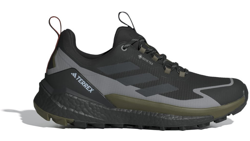 Adidas Terrex IH3535 TERREX FREE HIKER 2, Mens, CBLACK/CARBON/OLISTR, 9.5, IH3535-9.5