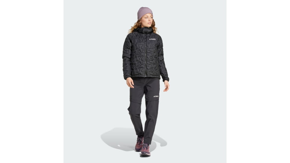Adidas Terrex IT3229 W XPR LF HO JKT BLACK, Womens, BLACK, M, IT3229-M