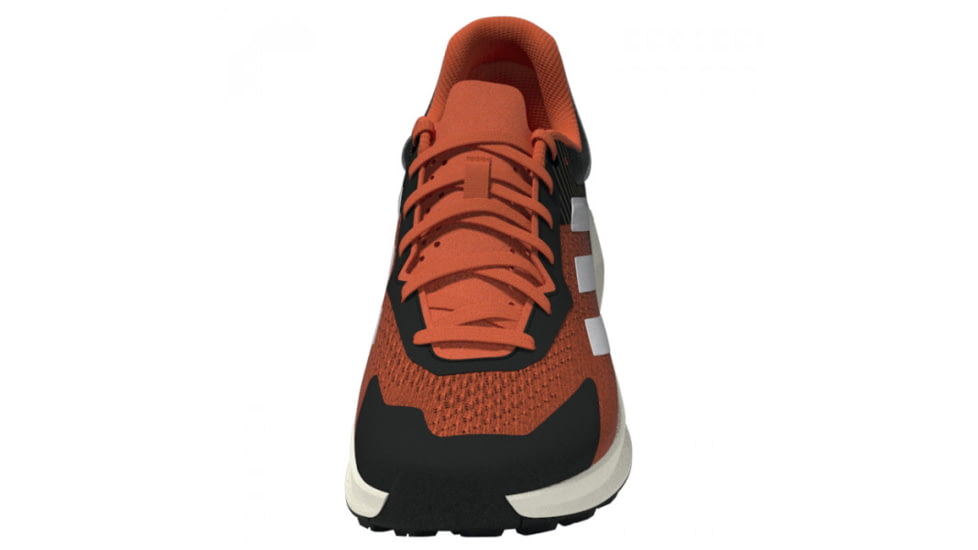 Adidas Terrex Soulstride Flow Trail Running Shoes - Mens, Black/Crystal White/Impact Orange, 12US, HP5564-12