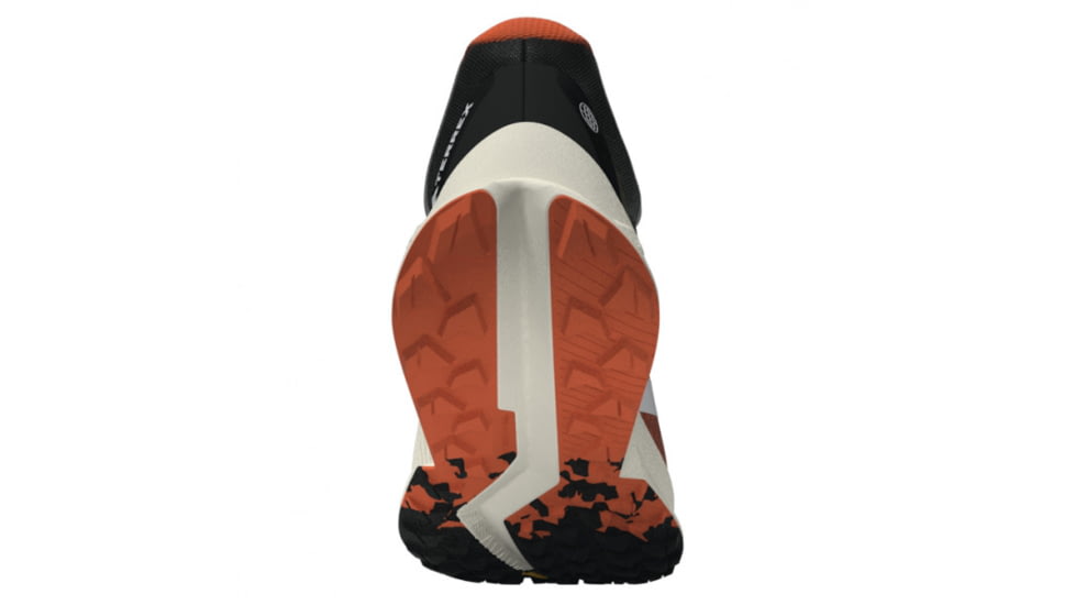 Adidas Terrex Soulstride Flow Trail Running Shoes - Mens, Black/Crystal White/Impact Orange, 12US, HP5564-12