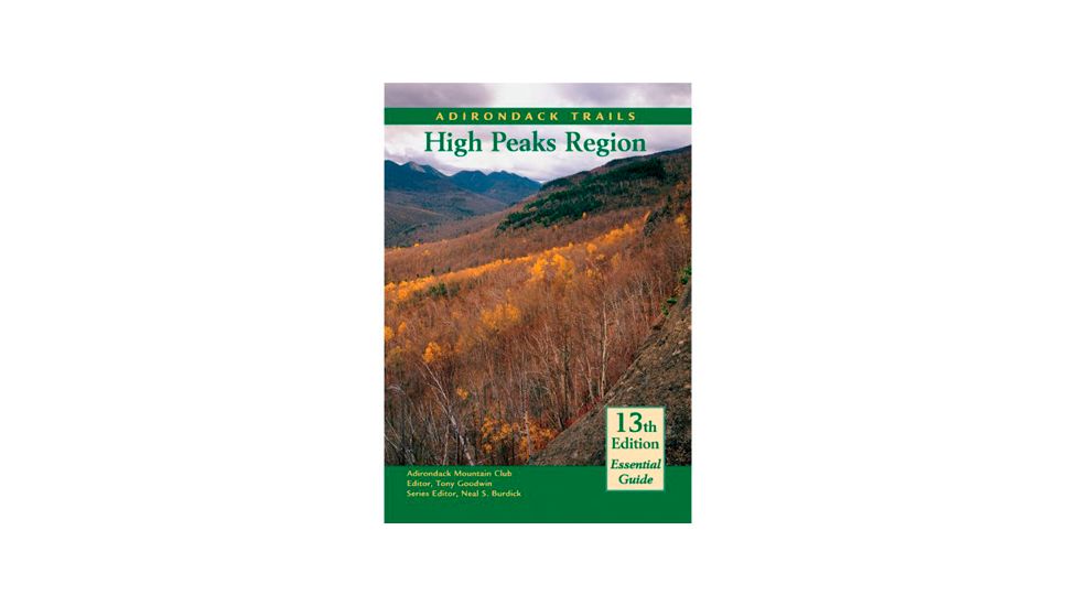 Adk Maps High Peaks Region, Tony Goodwin, Publisher - Adirondack Mtn Club