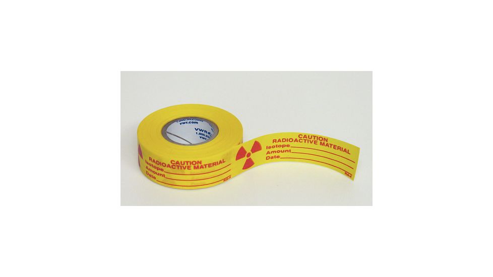 VWR Vwr Label Radioactive .75x500 VWR-T34-RAD-C, Unit CS