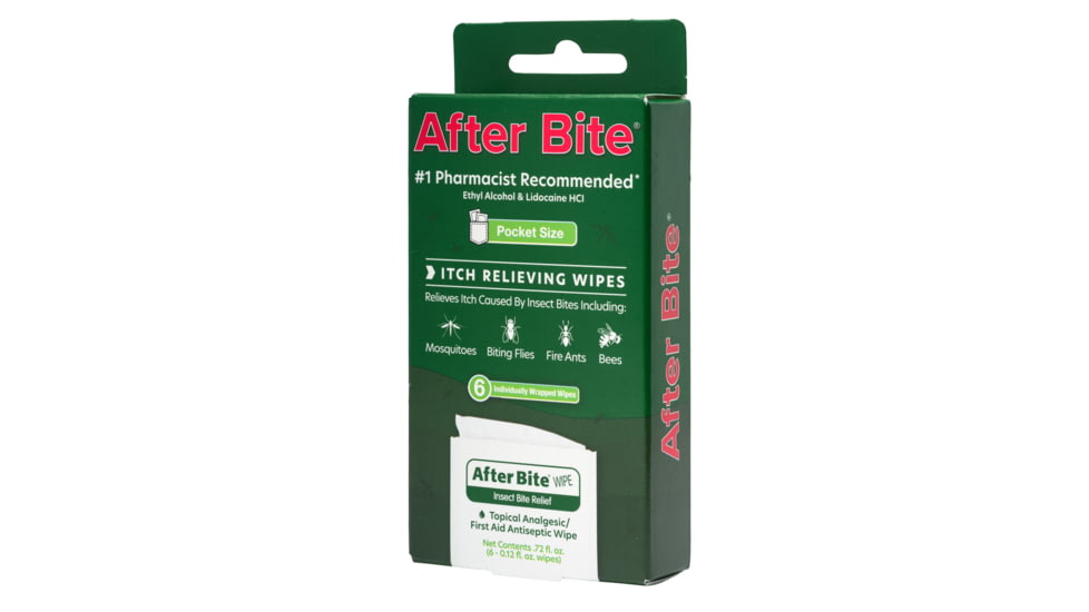 After Bite Wipes, Travel Pack, 0006-1068