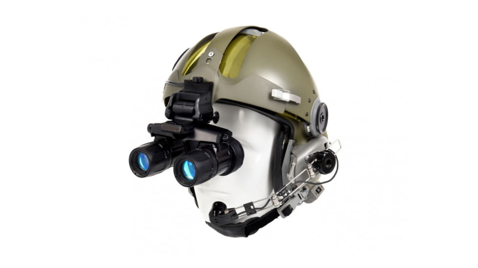 AGM Global Vision Apache A9 Aviator Night Vision Aviation Goggle System, Gen 3, Auto-Gated, Level 1, Black, 12AA9123353111