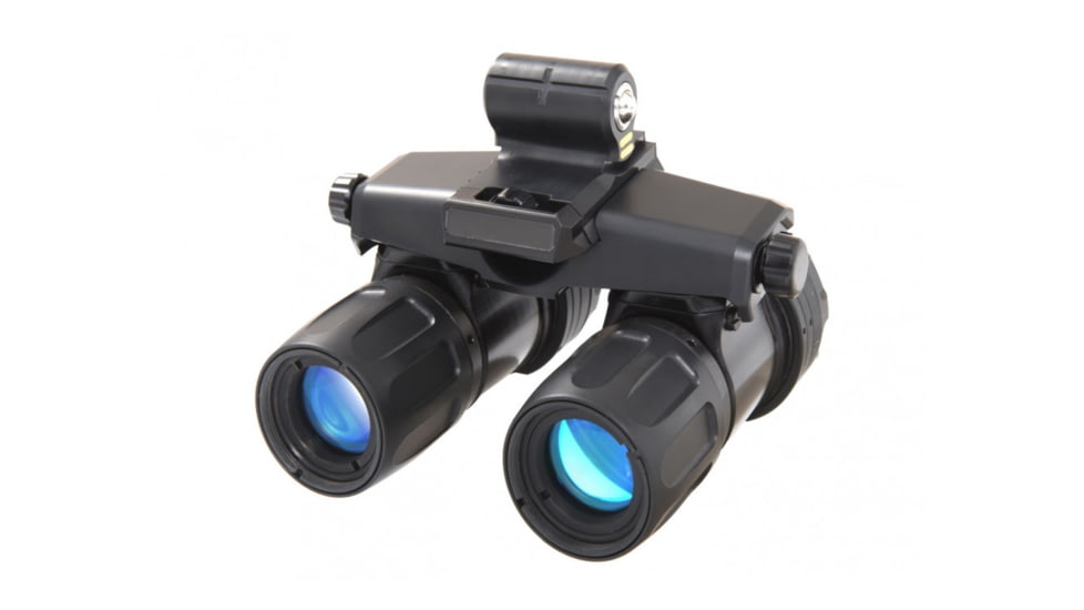 AGM Global Vision Apache A9 Aviator Night Vision Aviation Goggle System, Gen 3, Auto-Gated, Level 1, Black, 12AA9123353111
