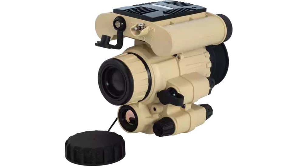 AGM Global Vision F14-AP Fusion Night Vision and Thermal Monocular, 640x512, 50 Hz, Advanced Performance Photonis FOM1800-2300, Gen 2 Plus, P43-Green Phosphor IIT, Sand, 7152521111012F14