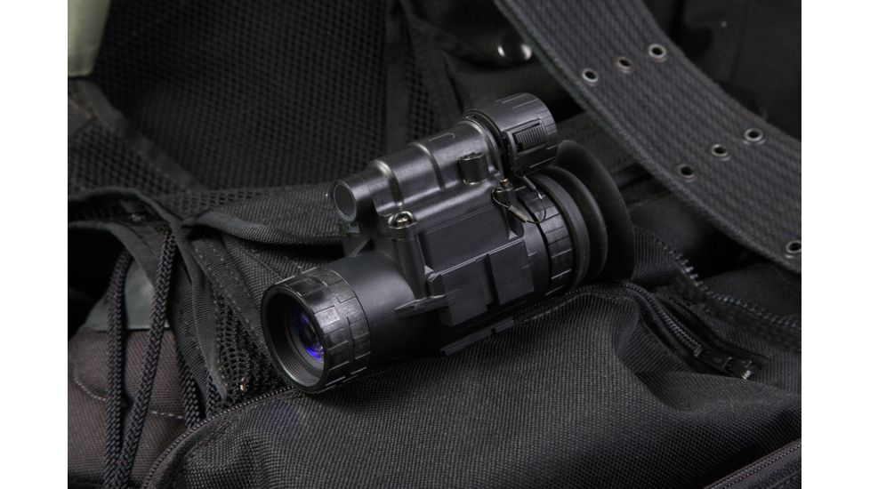 AGM Global Vision MUM-14A NW2 Multi Purpose Night Vision Monocular, Gen 2+ , Level 2, Mil Spec, White Phosphor, Black, 11M14122354021