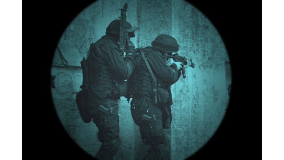 AGM Global Vision MUM-14A NW2 Multi Purpose Night Vision Monocular, Gen 2+ , Level 2, Mil Spec, White Phosphor, Black, 11M14122354021