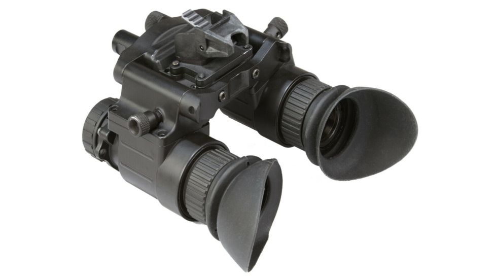 AGM Global Vision NVG50 1/3x19mm Dual Tube Night Vision Goggle/Binocular 51 degree FOV Gen 2+, F/1.26, Level 1, Black, 12NV5122453011