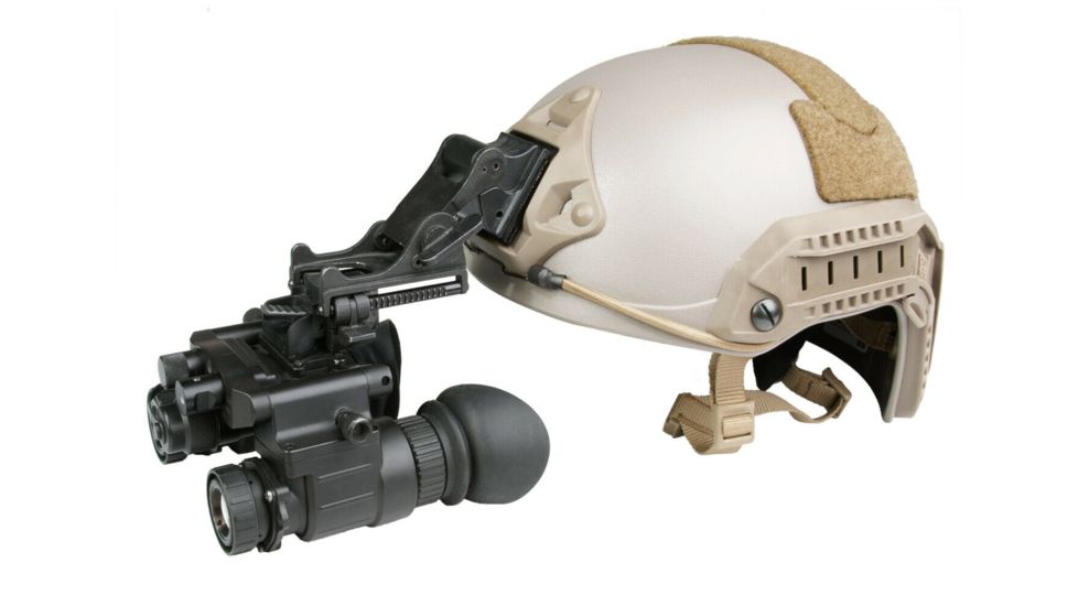 AGM Global Vision NVG50 1/3x19mm Dual Tube Night Vision Goggle/Binocular 51 degree FOV Gen 2+, F/1.26, Level 1, Black, 12NV5122453011