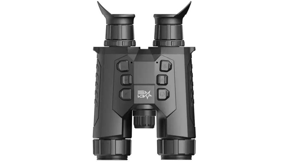 AGM Global Vision ObservIR LRF 35-384 Thermal &amp; Digital Day/Night Vision Binocular, 384x288, 50hz, Black, OBSE35-384-LRF