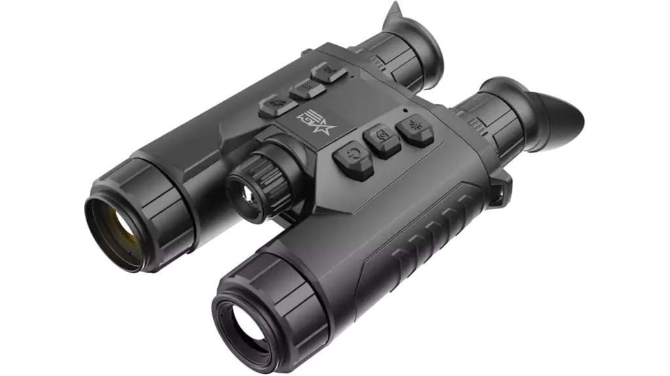 AGM Global Vision ObservIR LRF 35-384 Thermal &amp; Digital Day/Night Vision Binocular, 384x288, 50hz, Black, OBSE35-384-LRF