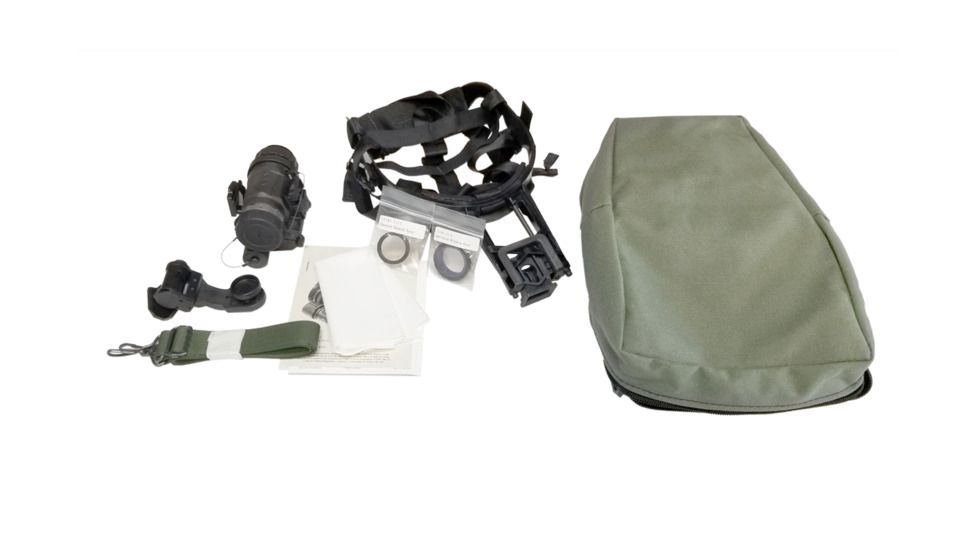 AGM Global Vision PVS-14 OMEGA Multi-Purpose Night Vision Monocular, Mil-Spec, Gen 2+ White Phosphor, Photonis IIT, /w Manual Gain, Black 11PO4122454011