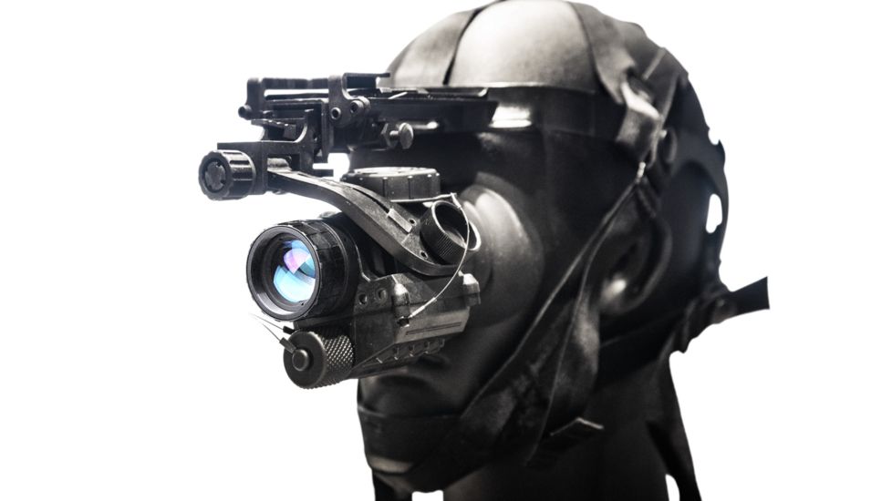 AGM Global Vision PVS-14 OMEGA Multi-Purpose Night Vision Monocular, Mil-Spec, Gen 2+ White Phosphor, Photonis IIT, /w Manual Gain, Black 11PO4122454011