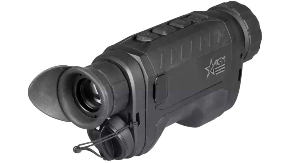 AGM Global Vision ReachIR LRF 35-640 2-16x35mm Thermal Monocular w/Built-in Laser Range Finder, 50Hz, 640x512, Black, REAC35-640-LRF