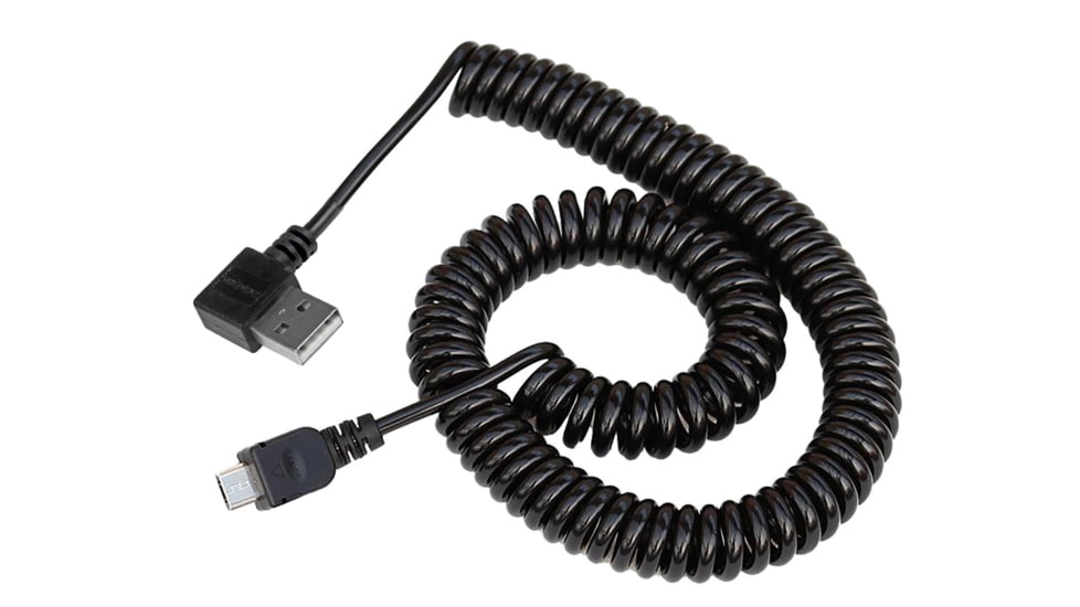 AimCam Pro 2 Tactical Coil Cable, Black, AC-Coil