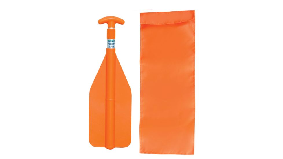 Airhead Telescoping Paddle w/Nylon Bag, Orange Blade, P-2