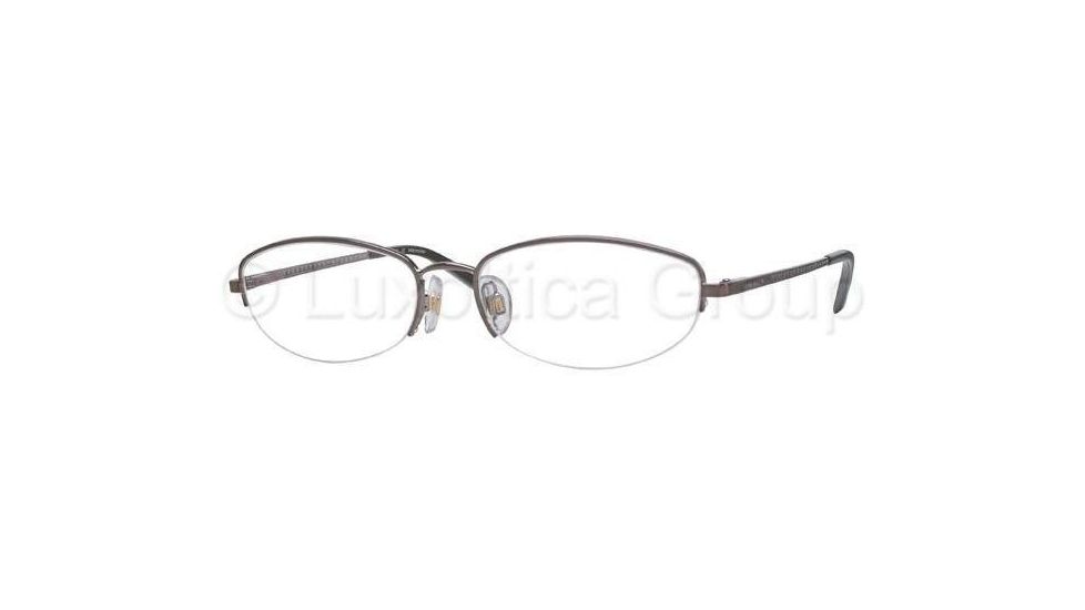 AK Anne Klein AK9063 Eyeglasses with Non-Rx Lenses 453-5016 - Dark Brown 