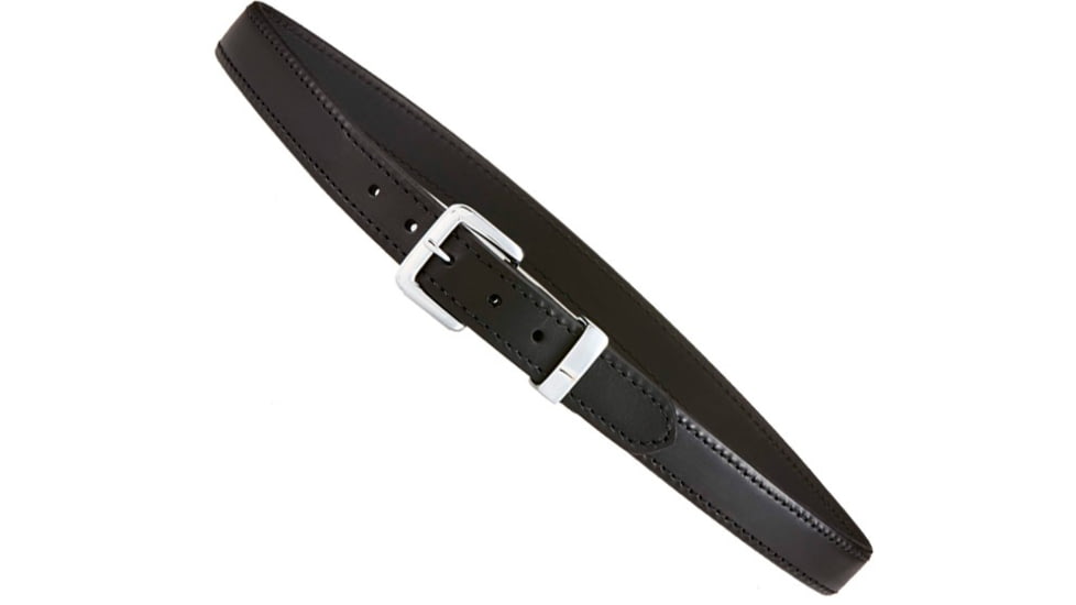 Aker Leather B22 1.25in Concealed Carry Gun Belt, 28 in, Plain, Black, B22-BP-28