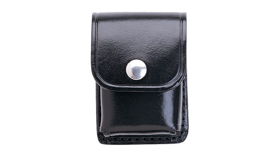 Aker Leather Narcan Holder, Small, Plain, Black, A558-BP-V