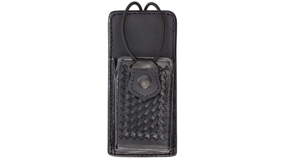 Aker Leather Swivel Radio Holder, Motorola XTS 3000, Basketweave, Black, A588-BW-XTS3000