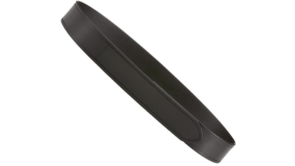 Aker Leather Velcro Pant Belt, 1-3/4, 54 in, Plain, Black, B15-BP-54