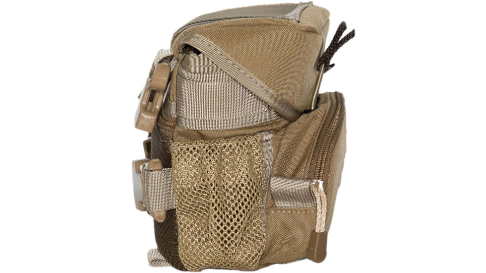 Alaska Guide Creations Hybrid Gel L Binocular Harness, Coyote Brown, HYB-L-CB