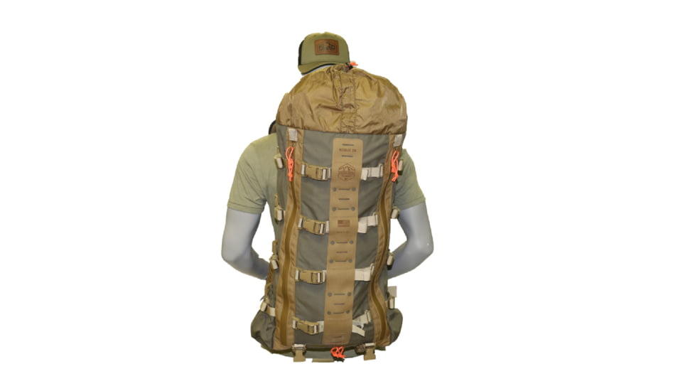 Alaska Guide Creations Kobuk 28 With Kobuk Frame, Ranger Green, 2800 Cubic Inces, KBK28-FRM