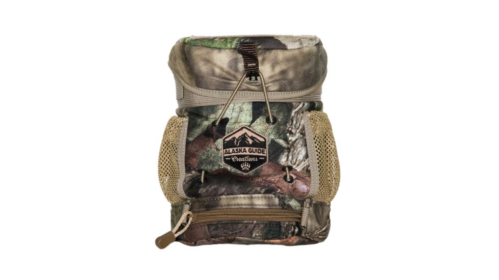 Alaska Guide Creations The Kodiak Kiss Binocular Harness w/ Max Pocket, Up To 42mm Objective Lenses, Mossy Oak - Break-Up Country KSM-MOBU